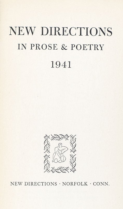 New Directions in Prose & Poetry: 1941