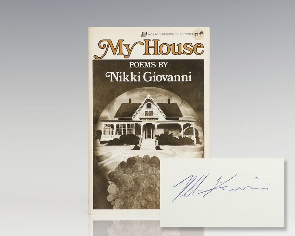 My House: Poems by Nikki Giovanni.