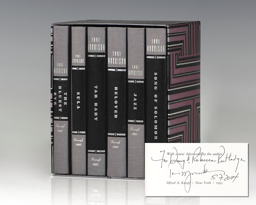 The Collected Novels of Toni Morrison: The Bluest Eye, Sula, Song of Solomon, Tar Baby, Beloved, Jazz.