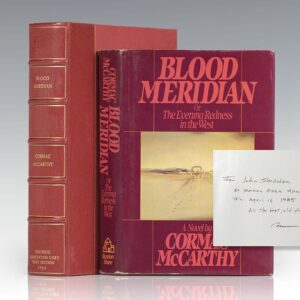 Blood Meridian, or The Evening Redness in the West.