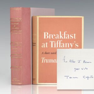 Breakfast At Tiffany's. A Short Novel and Three Stories