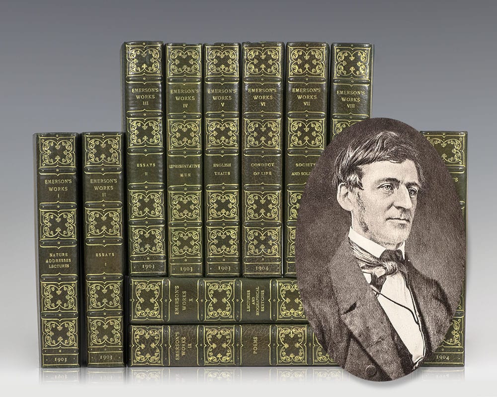 Complete Works of Ralph Waldo Emerson: Autograph Centenary Edition.
