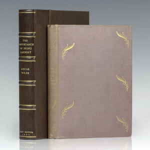 The Importance of Being Earnest: A Trivial Comedy for Serious People.