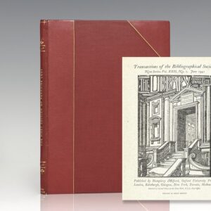 The First Edition of 'Paradise Lost'.