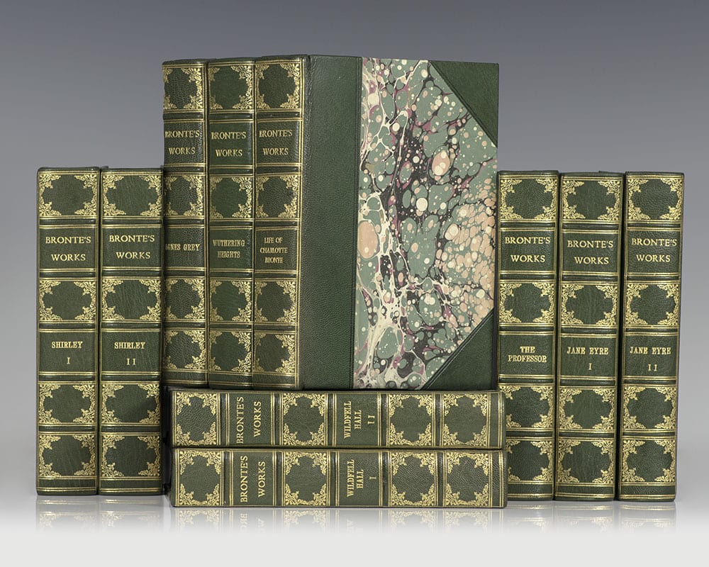 Novels of The Sisters Bronte Including: Jane Eyre, The Professor, Shirley, Tenant of Wildfell Hall, Agnes Grey, and Wuthering Heights.