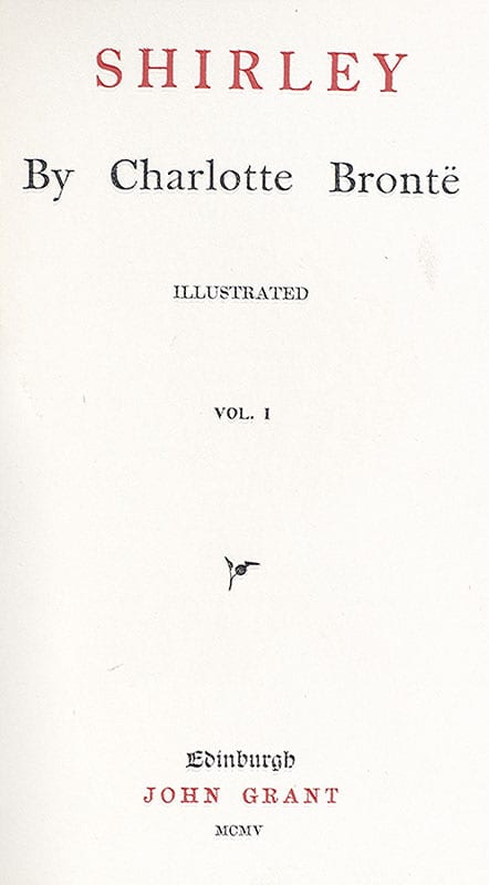 Novels of The Sisters Bronte Including: Jane Eyre, The Professor, Shirley, Tenant of Wildfell Hall, Agnes Grey, and Wuthering Heights. - Image 2