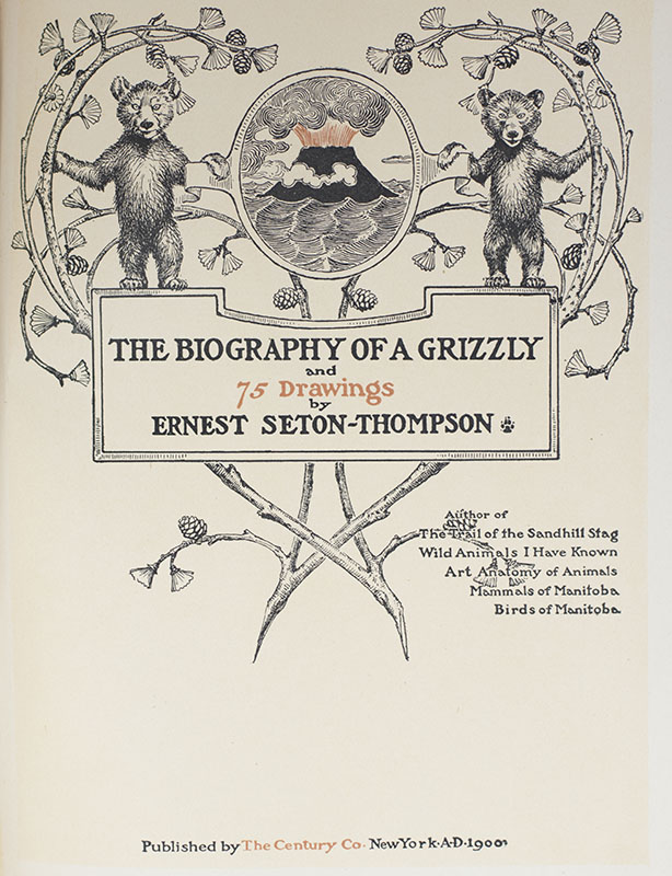 The Biography of a Grizzly