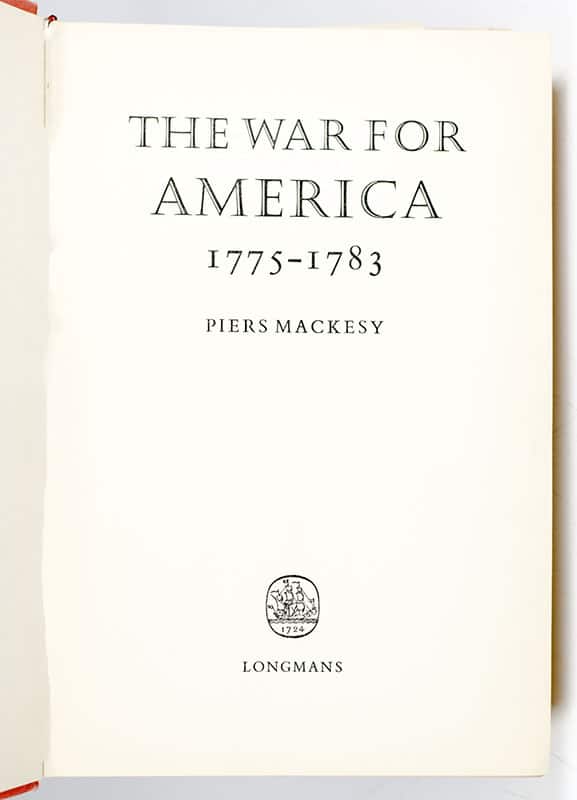 The War for America 1775-1783