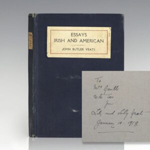Essays Irish and American.