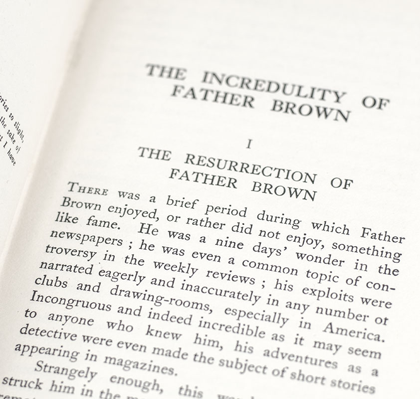 The Incredulity of Father Brown. - Image 2