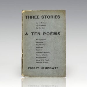 Three Stories & Ten Poems.
