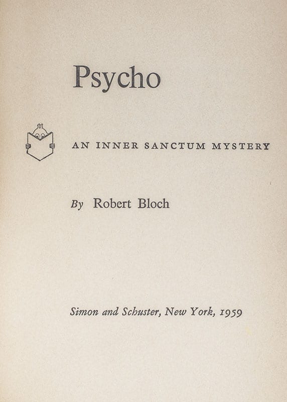 Pyscho. An Inner Sanctum Mystery
