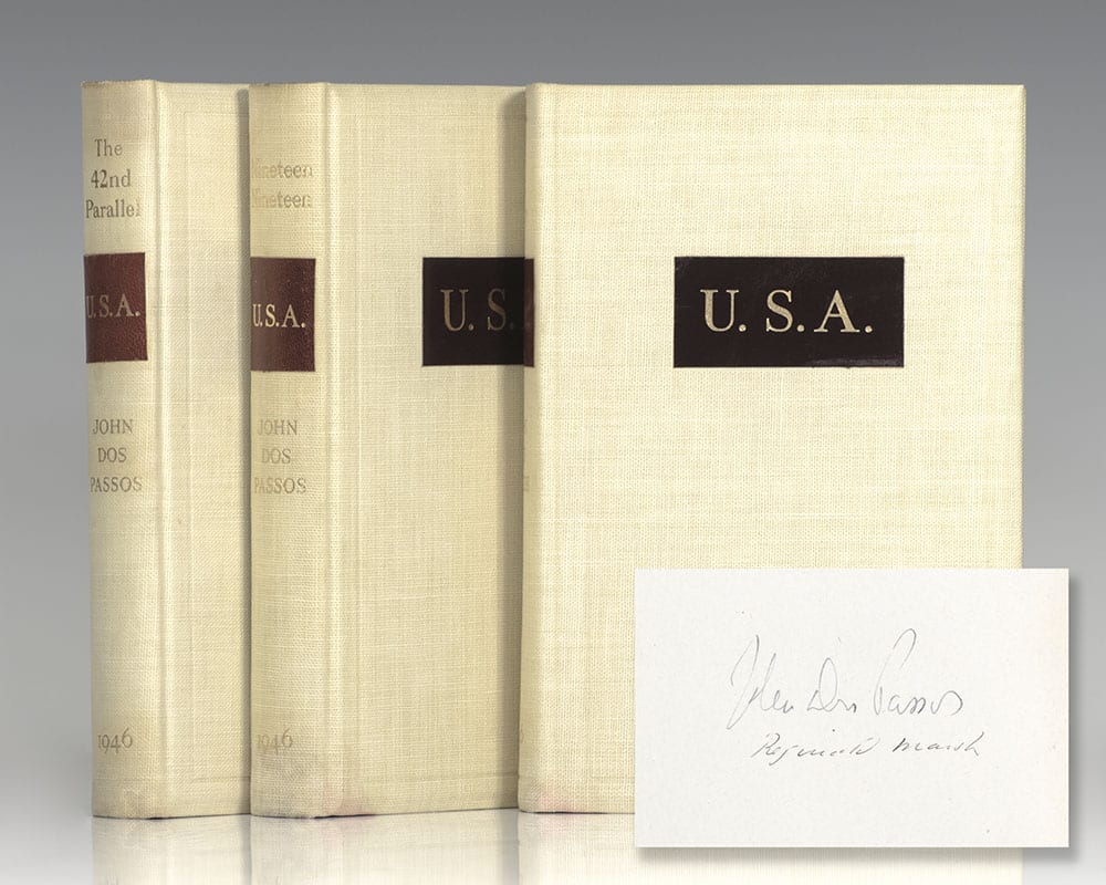 U.S.A. Trilogy: 42nd Parallel, 1919, Big Money.