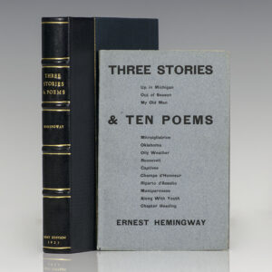 Three Stories & Ten Poems.