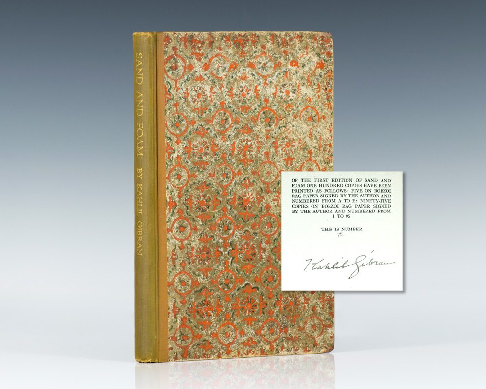 Sand and Foam: A Book of Aphorisms.