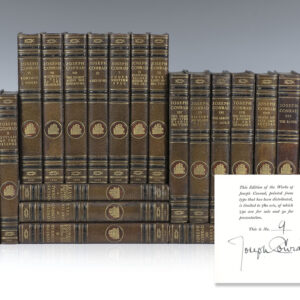 The Works of Joseph Conrad: Signed Limited Edition [Including Almayer's Folly; An Outcast of the Islands; The Nigger of the Narcissus; Heart of Darkness; Lord Jim; Nostromo; The Secret Agent; Under Western Eyes].
