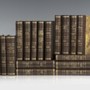 The Works of Jules Verne. [Including: Twenty Thousand Leagues Under the Sea; Journey to the Center of the Earth; The Mysterious Island and Around the World in Eighty Days].