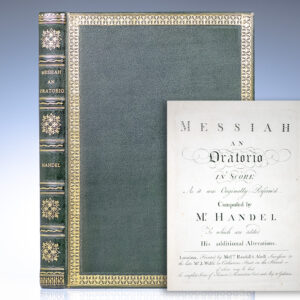 Messiah An Oratorio in Score.