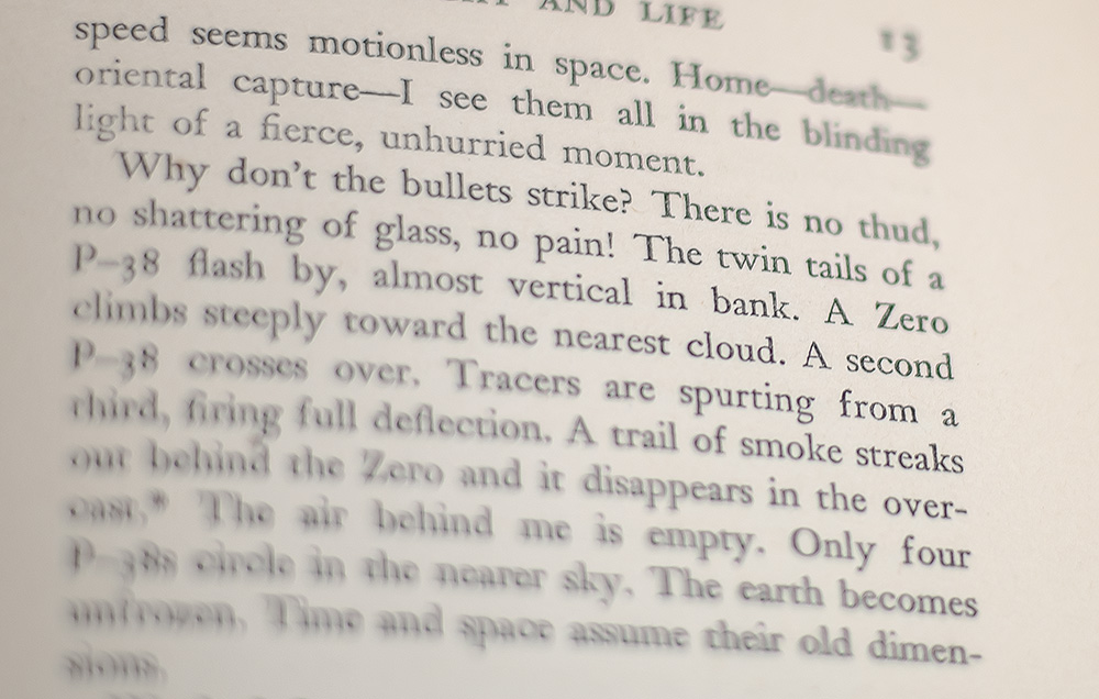 Of Flight and Life.