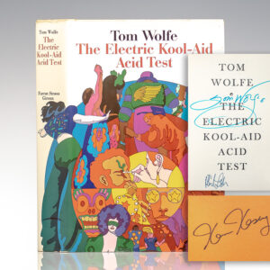 Electric Kool Aid Acid test cover, signature, and inscription.