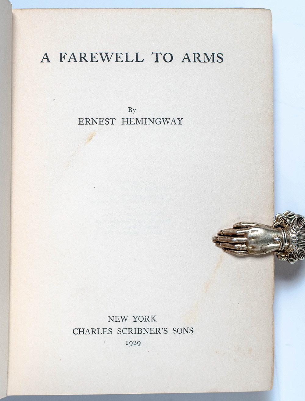 A Farewell To Arms.