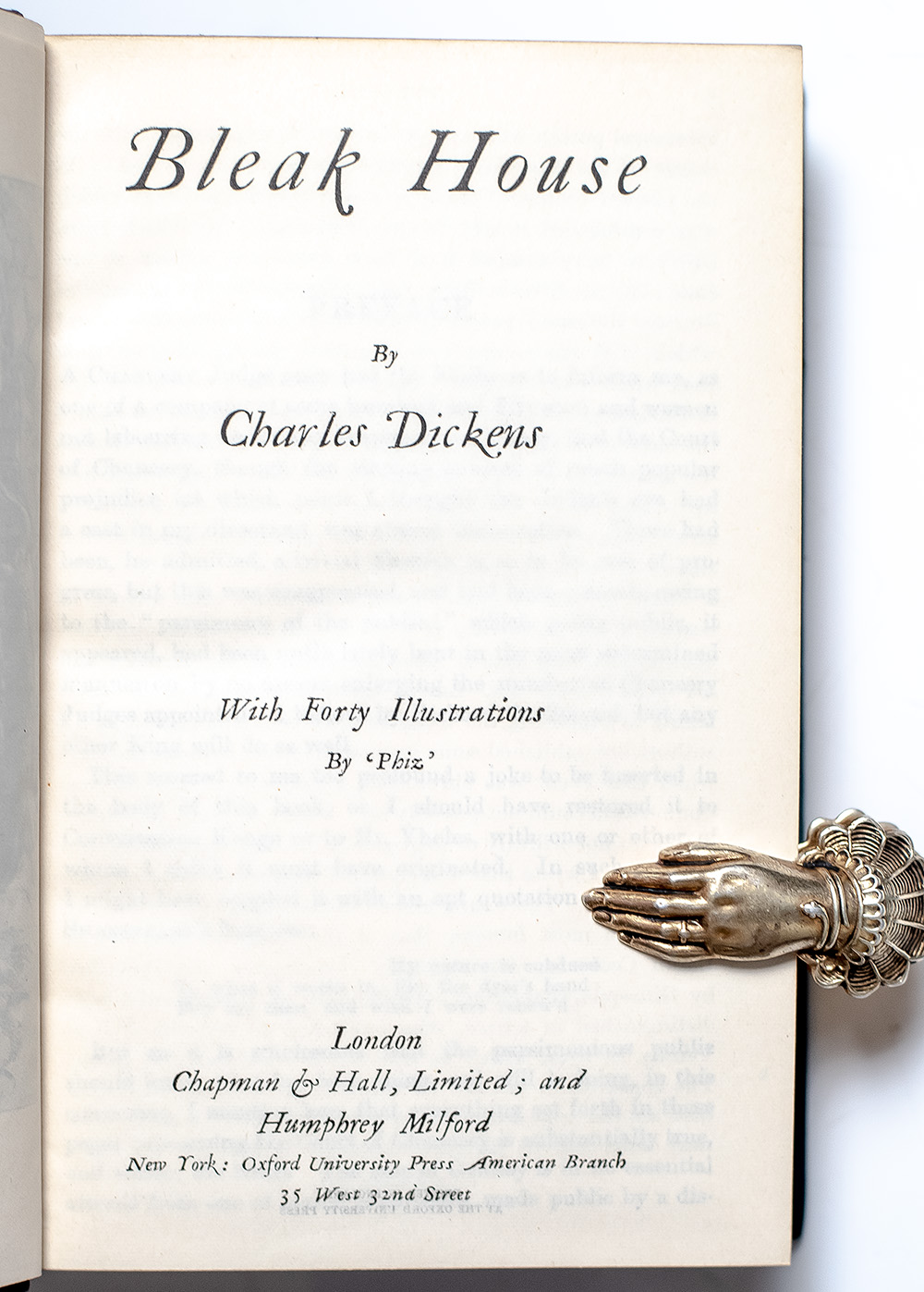 The Works of Charles Dickens Complete Editon in Twenty Volumes with Illustrations by Cruikshank, 'Phiz,' &c.