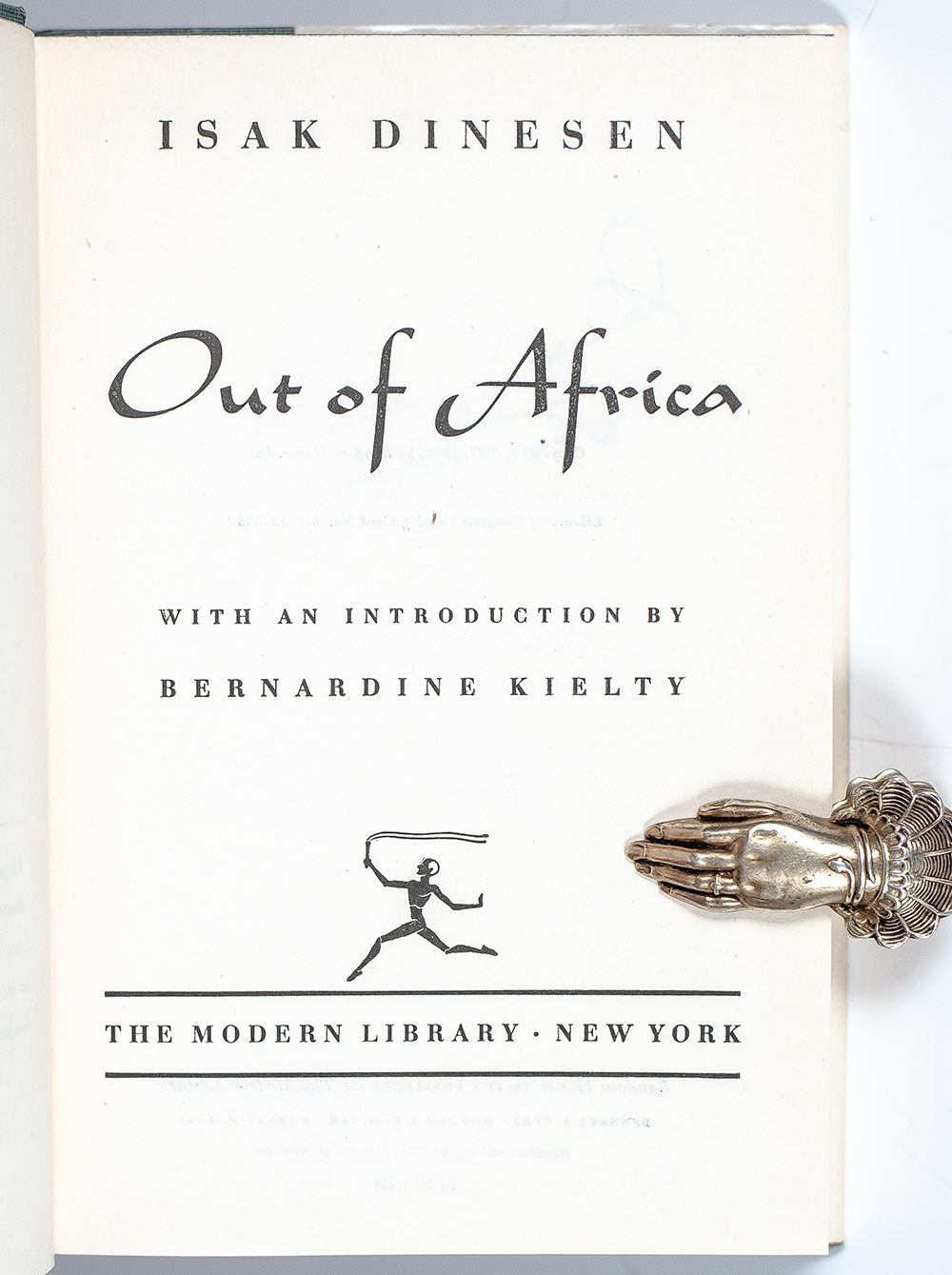 Out of Africa.