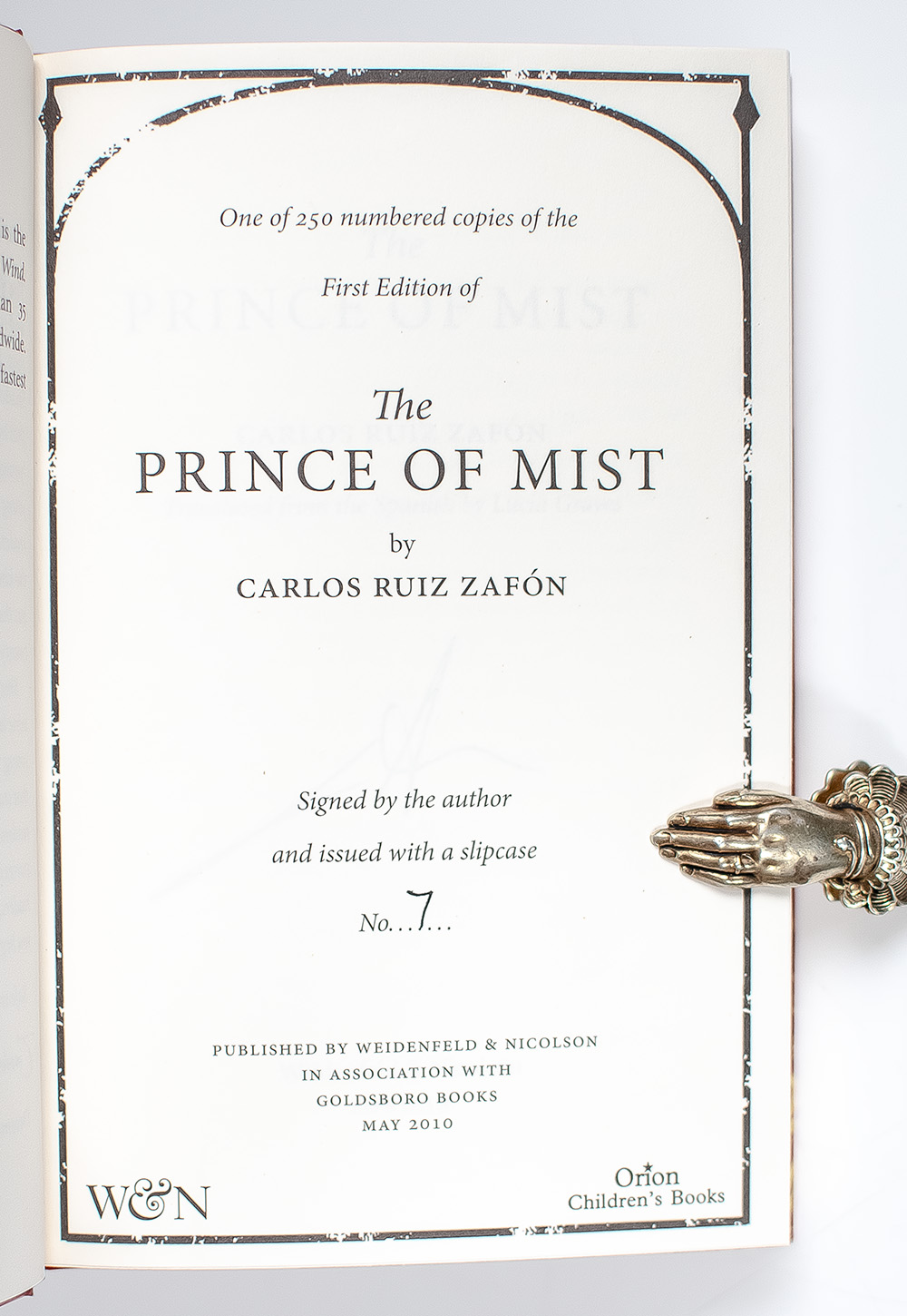 The Prince of Mist.