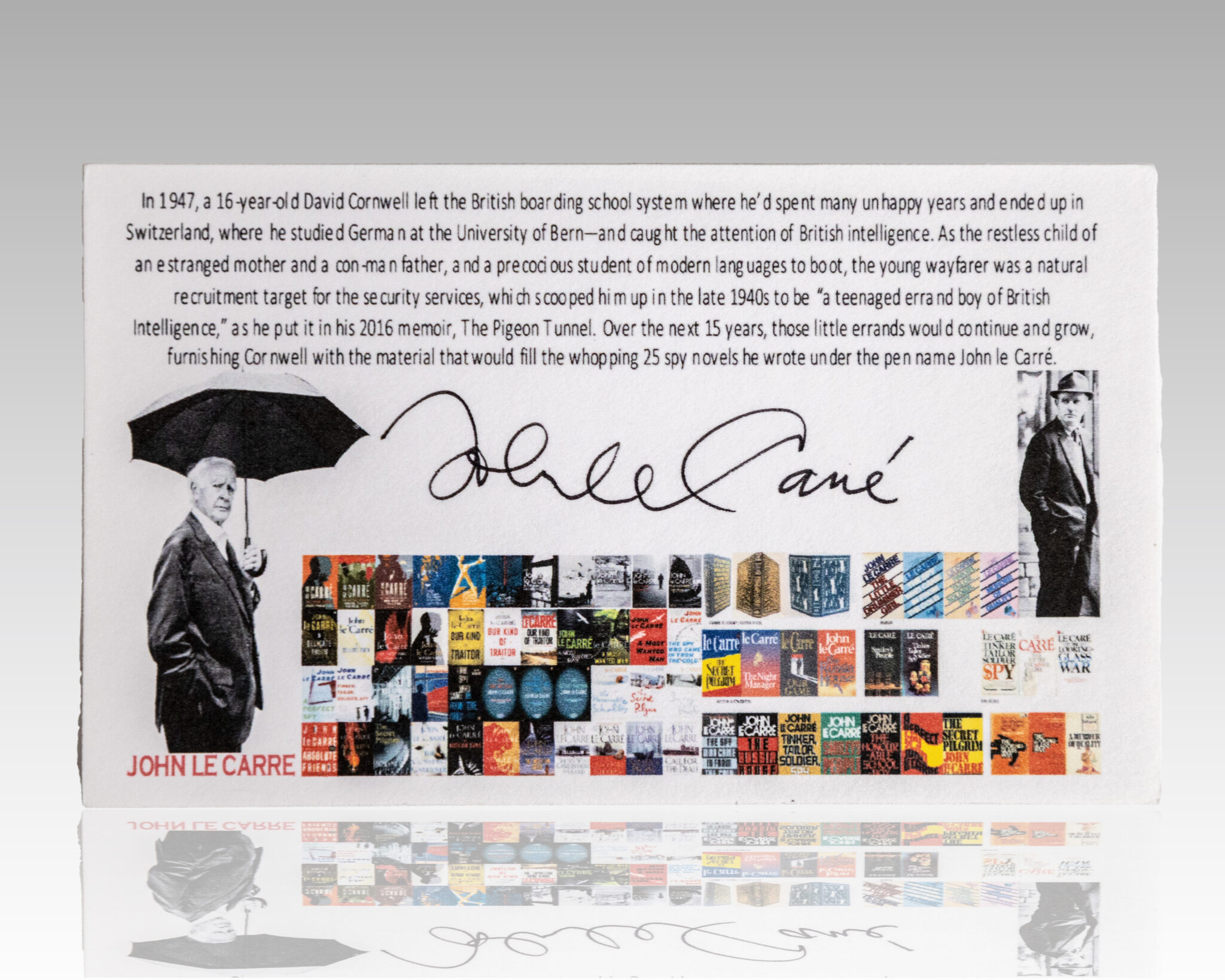 Tinker, Tailor, Soldier, Spy.