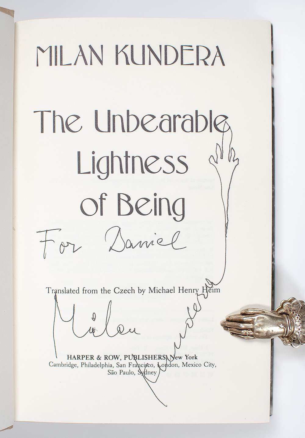 The Unbearable Lightness of Being.