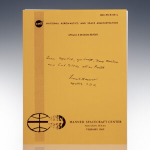Frank Borman Signed Apollo 8 Mission Report.