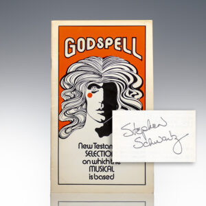 Godspell: New Testaments Sections on Which the Musical is Based.