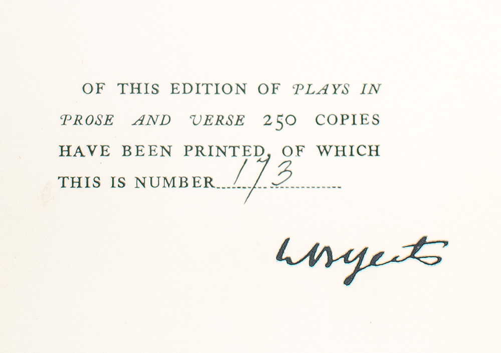 Plays in Prose and Verse: Written for an Irish Theatre, and Generally with the Help of a Friend.