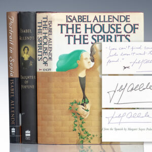 The House of Spirits Trilogy: House of the Spirits, Daughter of Fortune, and Portrait in Sepia.