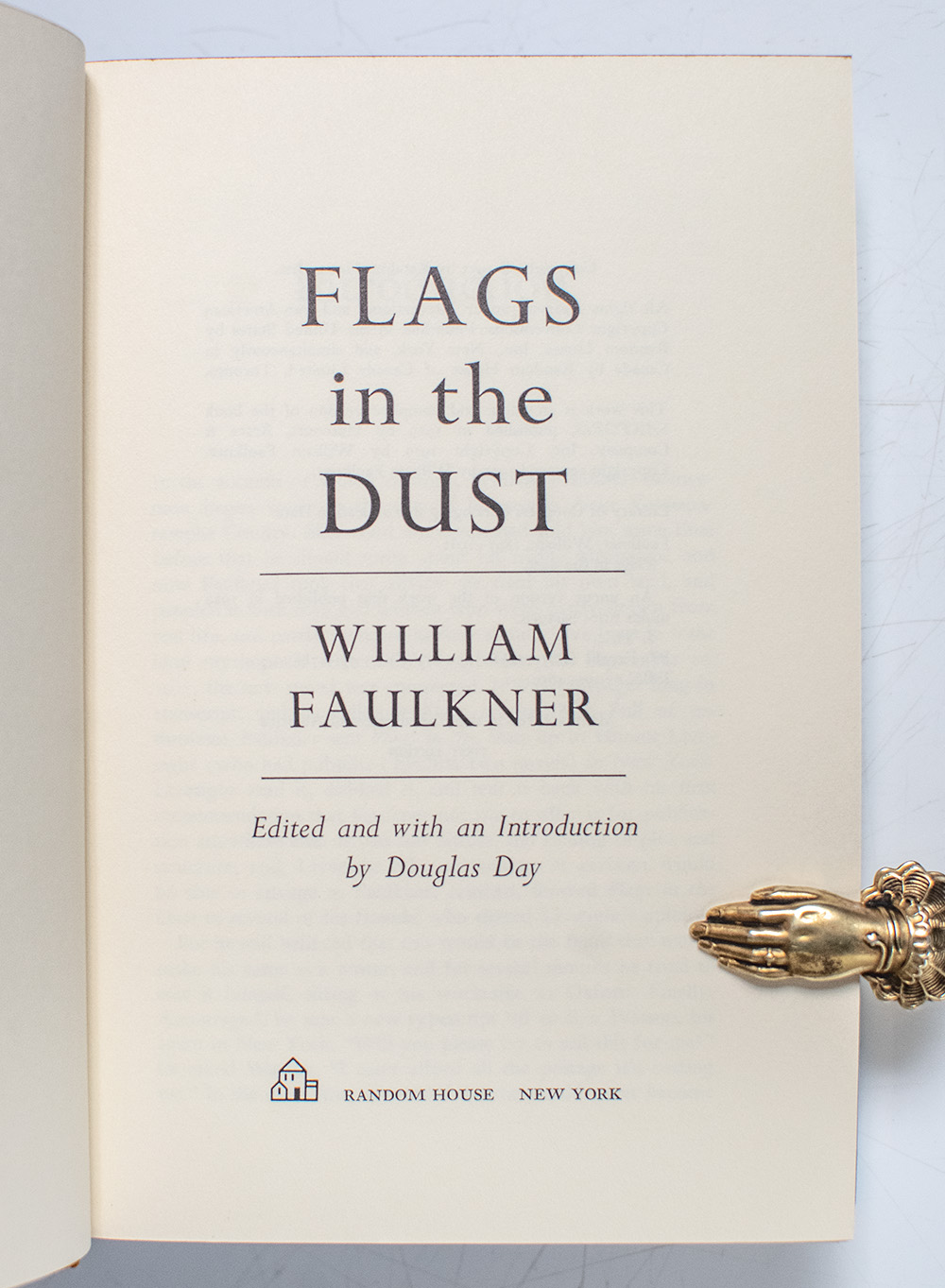 Flags in the Dust.