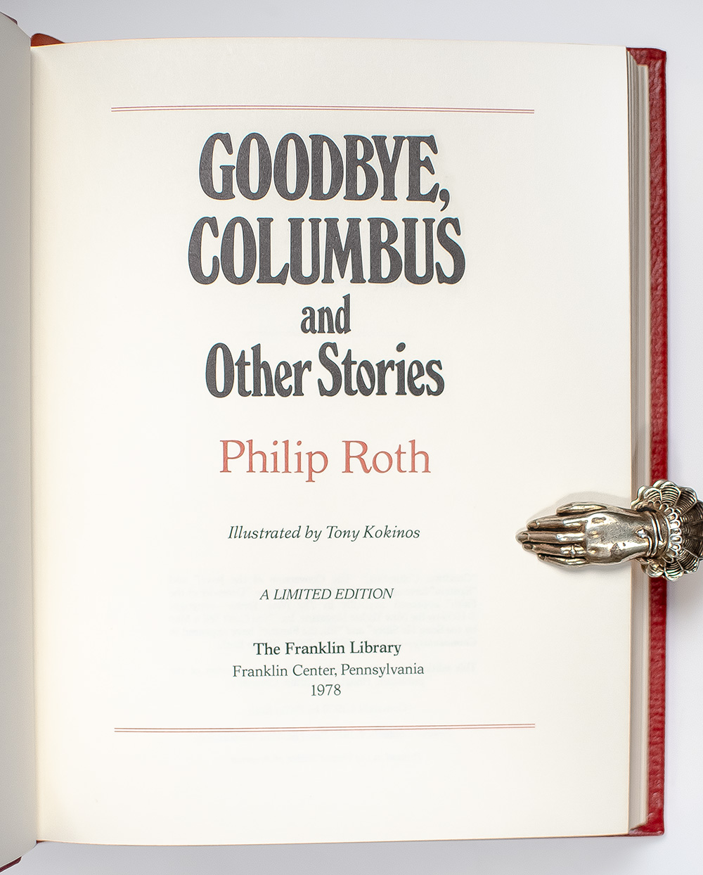 Goodbye, Columbus and Other Stories.