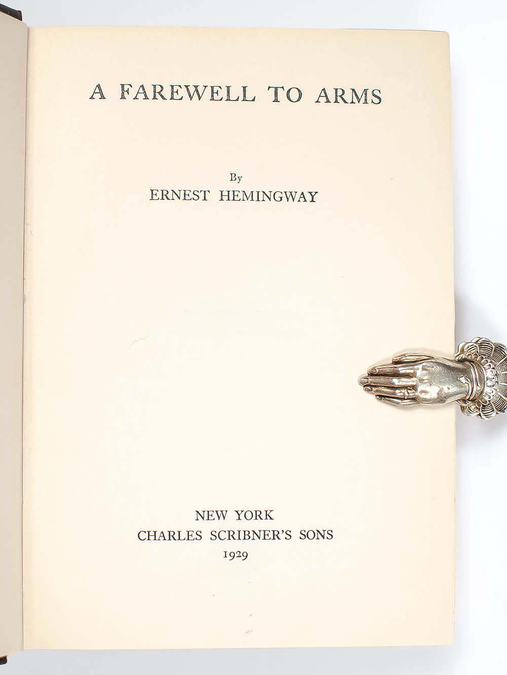 A Farewell To Arms.