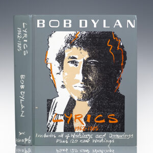 Bob Dylan Lyrics 1962-1985.