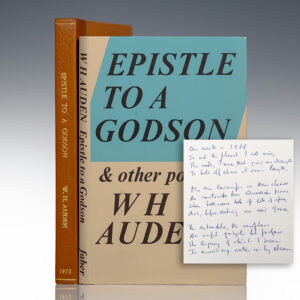 Epistle To A Godson & Other Poems.
