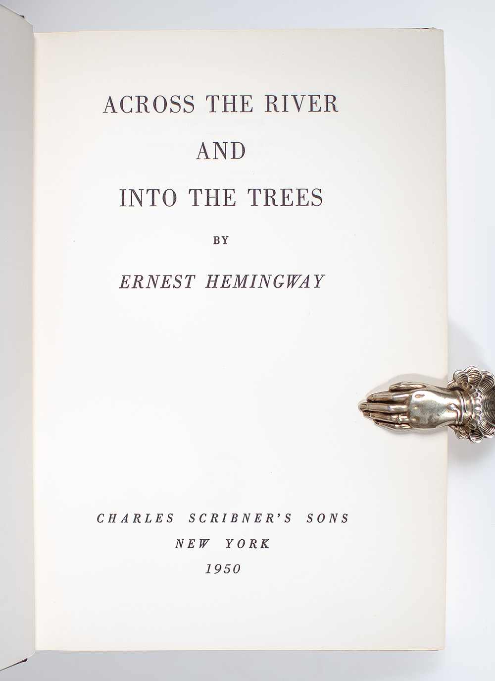 Across the River and Into the Trees.