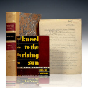 Original Typescript for The Man Who Looked Like Himself. [with] Kneel to the Rising Sun: and Other Stories.