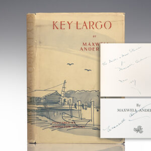 Key Largo: A Play in a Prologue and Two Acts.