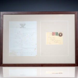 Virginia Woolf Autograph Letter Signed to Paul Colin.