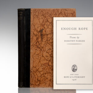 Enough Rope: Poems.