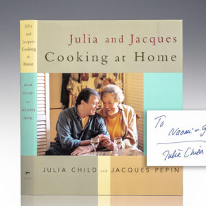 Julia and Jacques Cooking at Home: A Cookbook.