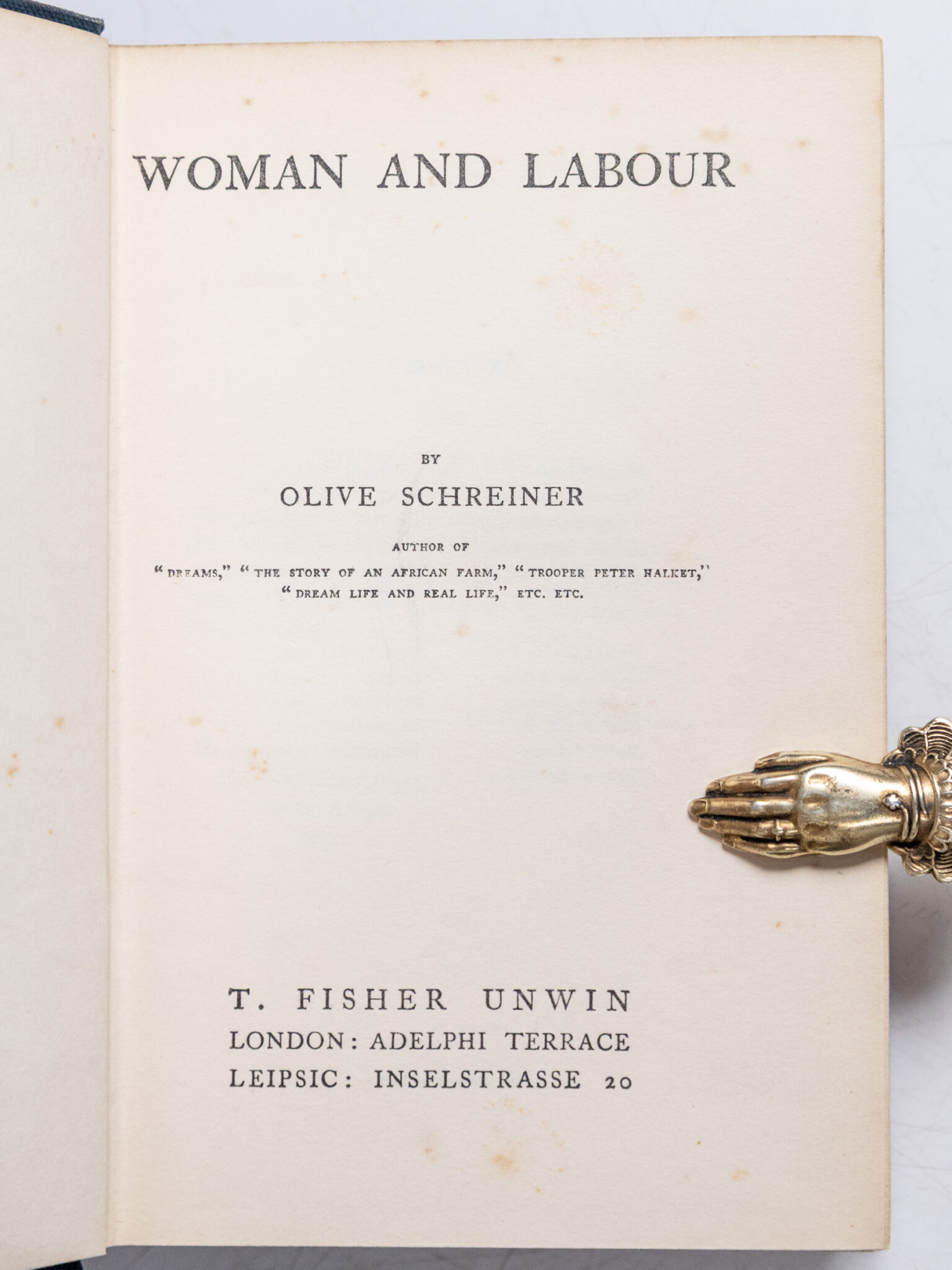 Woman and Labour.