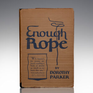 Enough Rope: Poems.