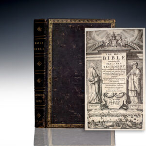 The Holy Bible Containing the Old and New Testament. Newly translated out of the originall tongues and with the former translations diligently compared and revised by his Majesties speciall Command.