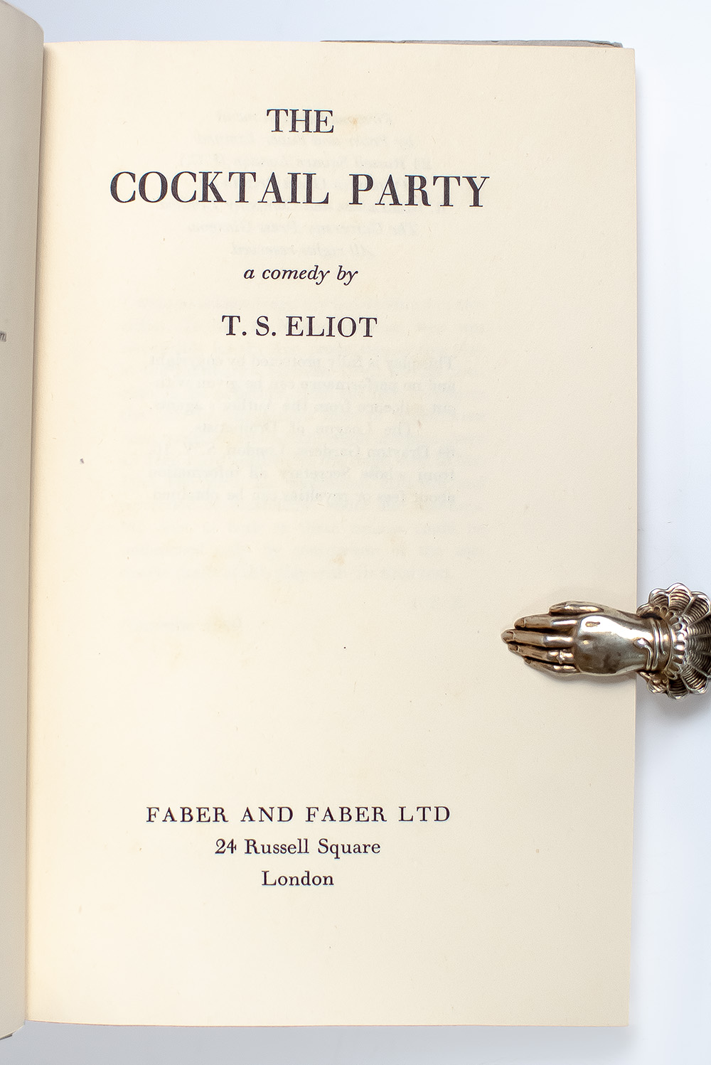 The Cocktail Party.