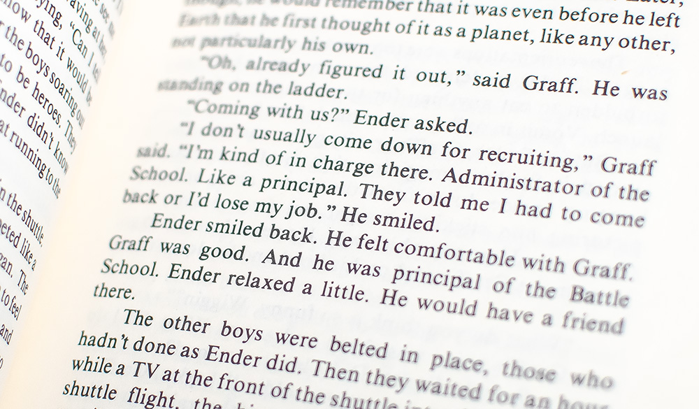 Ender's Game.